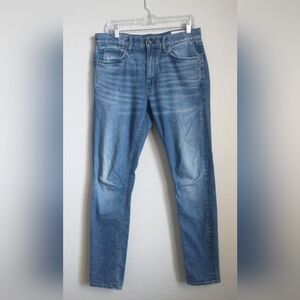 Rag & Bone Men's Classic Blue Jeans Skinny Fit-1  32 Waist